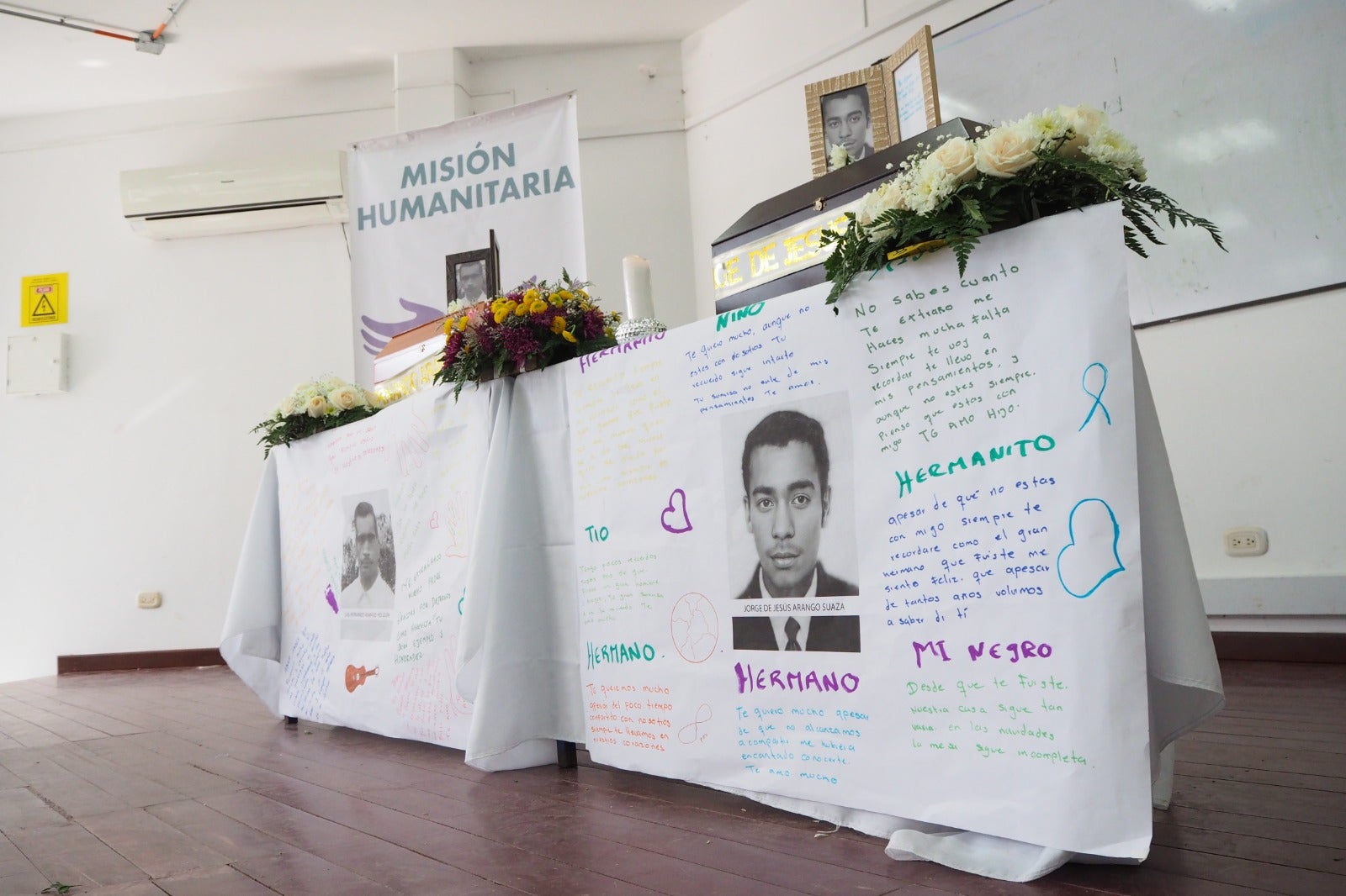La JEP entrega cuerpos de padre e hijo a sus familiares desaparecidos hace 19 años.