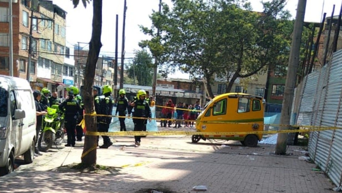 Explosión de granada en Bogotá | Abril 2025