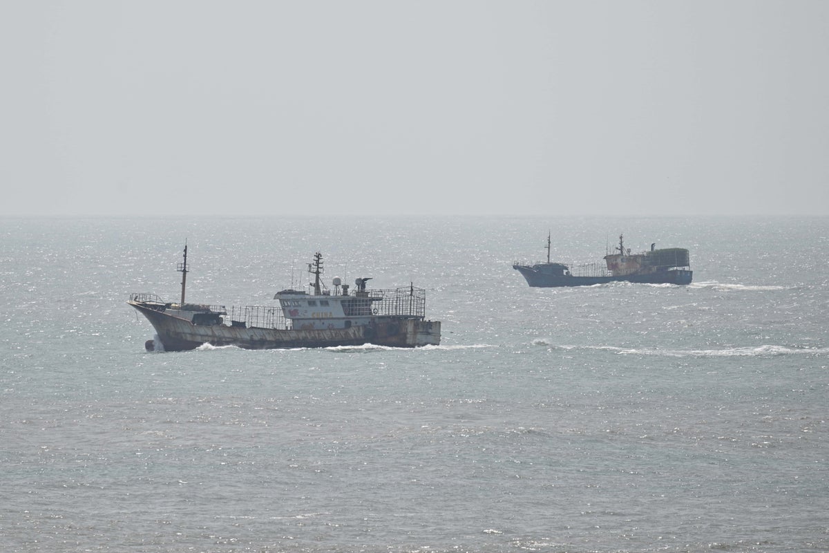 Barcos chinos rodean Taiwán
