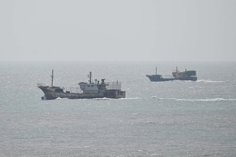 Barcos chinos rodean Taiwán
