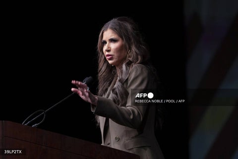 Kristi Noem, secretaria de Seguridad de EE.UU.