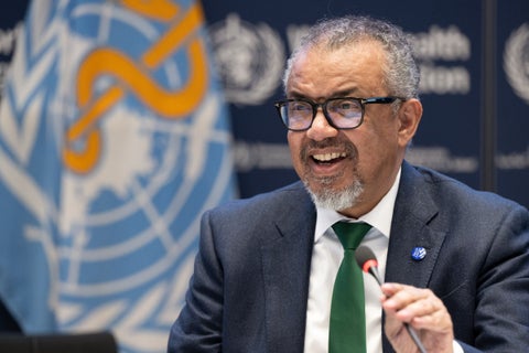 Tedros Adhanom Ghebreyesus, OMS