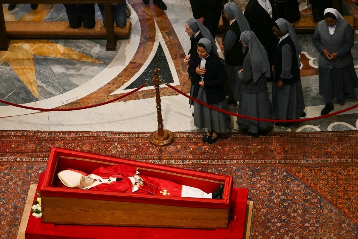 Difunto Papa Francisco | Basílica de San Pedro | Vaticano | Abril 2025.