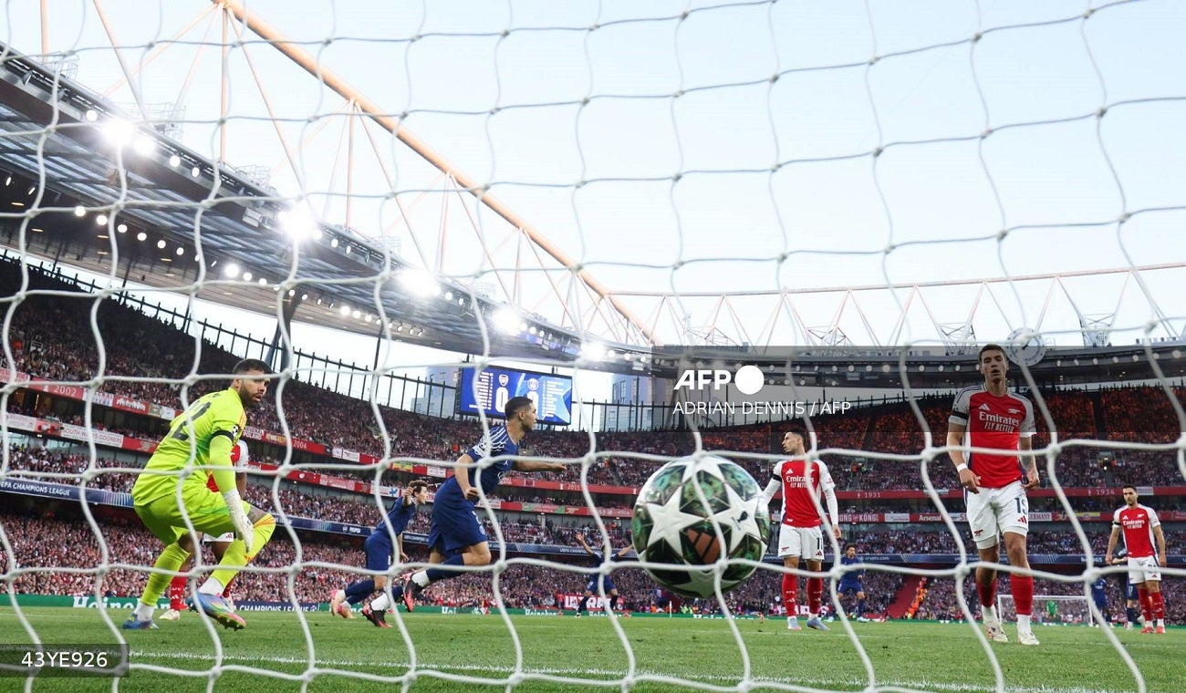 Arsenal vs. PSG en Champions League