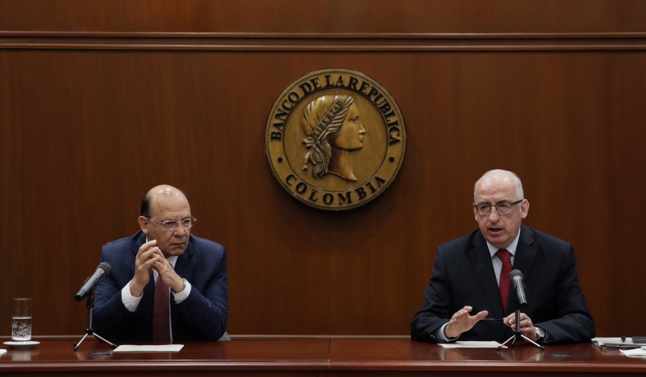 Germán Ávila y Leonardo Villar