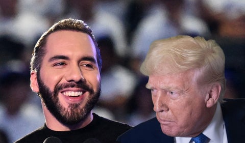 Nayib Bukele y Donald Trump