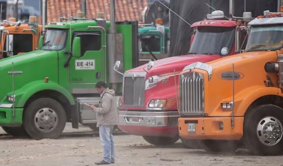 Camioneros en Colombia