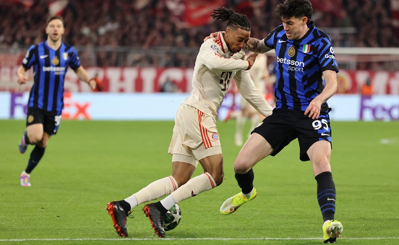 Champions: Inter da el batacazo y vence 2-1 al Bayern Múnich