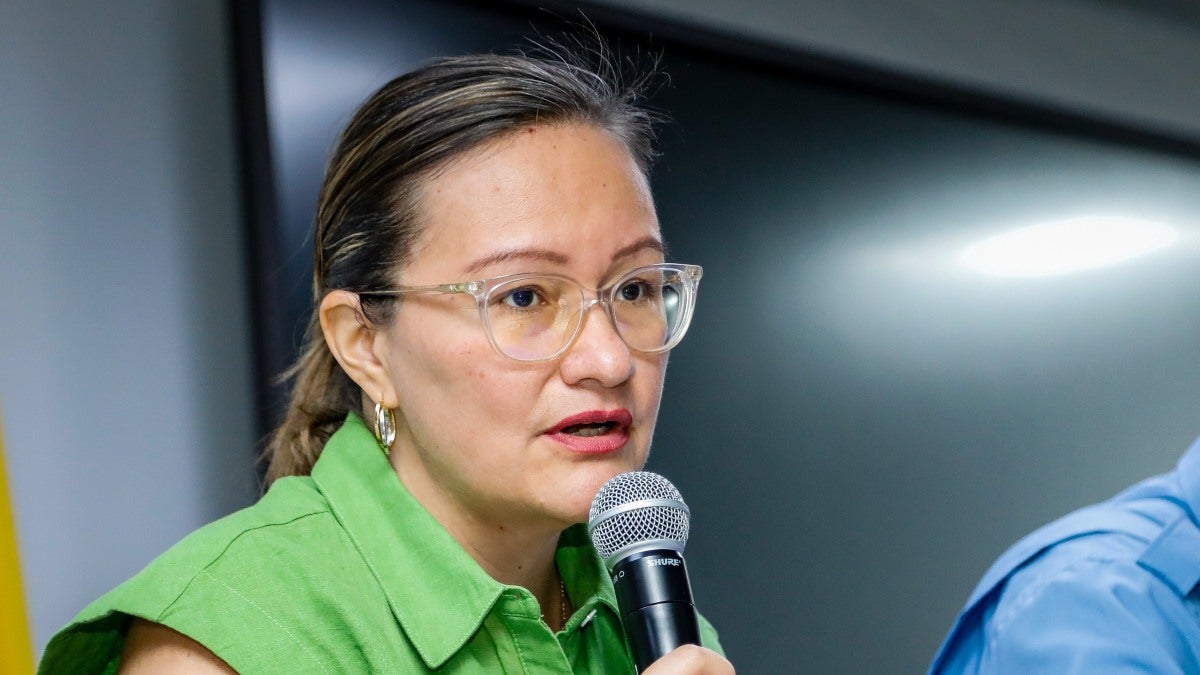 Cielo Rusinque, ministra de Comercio, Industria y Turismo de Colombia, desde Cartagena