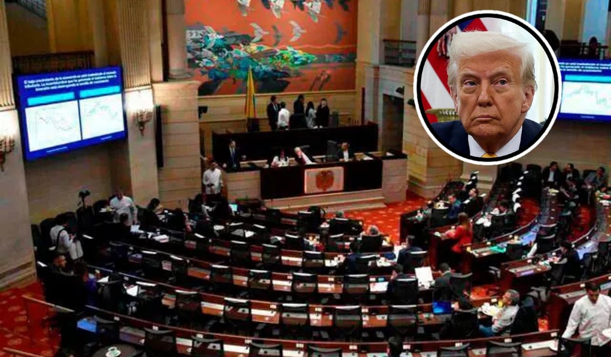 Congreso de la República y Donald Trump