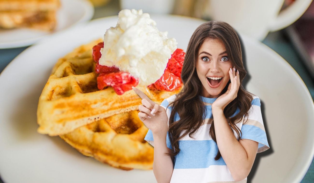 Postre secreto de Crepes & Waffles