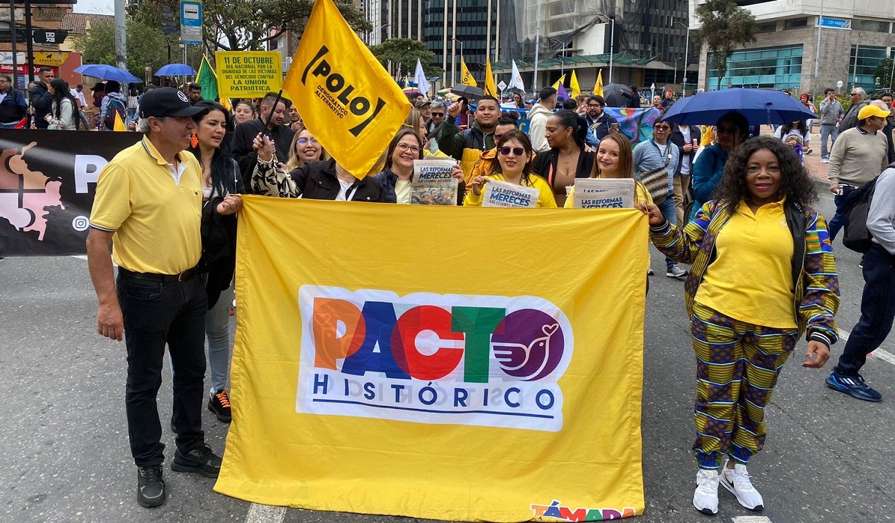 El Polo Democrático anuncia fusión con el Pacto Histórico