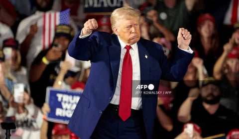 El presidente estadounidense Donald Trump