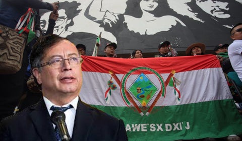 Gustavo Petro defendió ocupación de indígenas