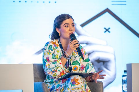 Presidenta del Fondo Nacional del Ahorro, Laura Roa
