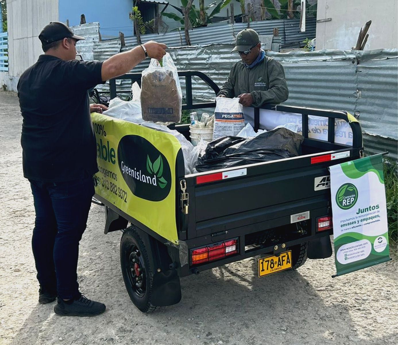 Transformación vidrio en San Andrés