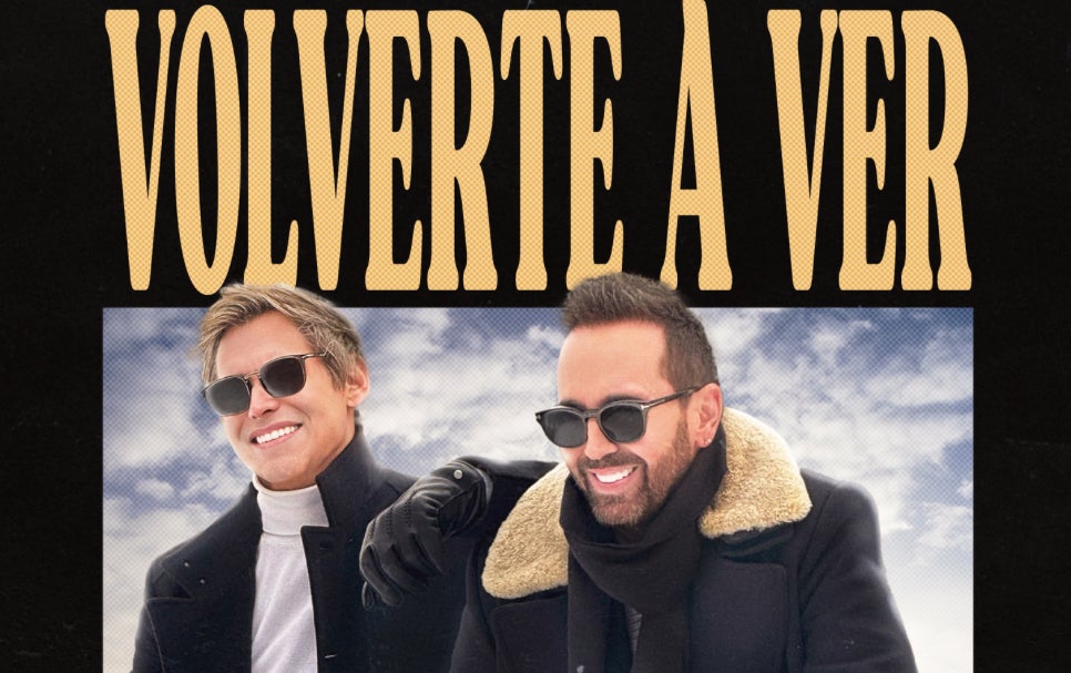 Lucas Arnau y Carlos Baute, artistas