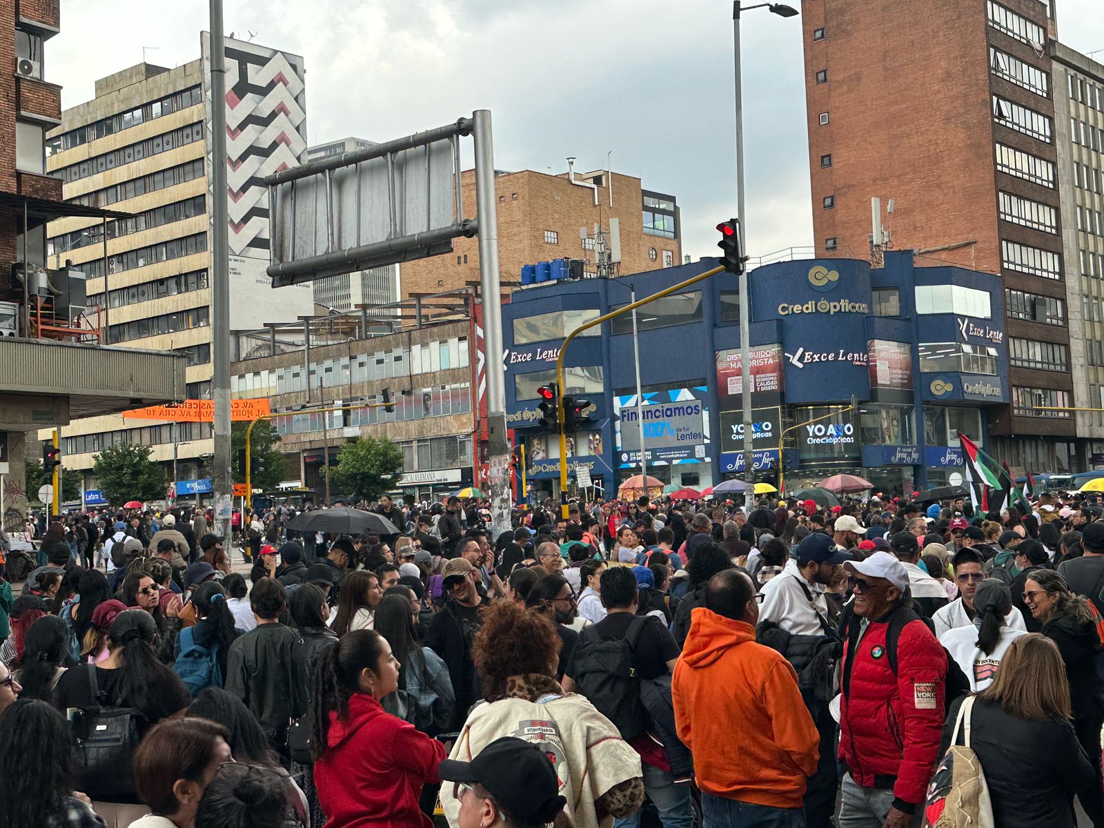 Manifestaciones profesores Bogotá | Abril 2025