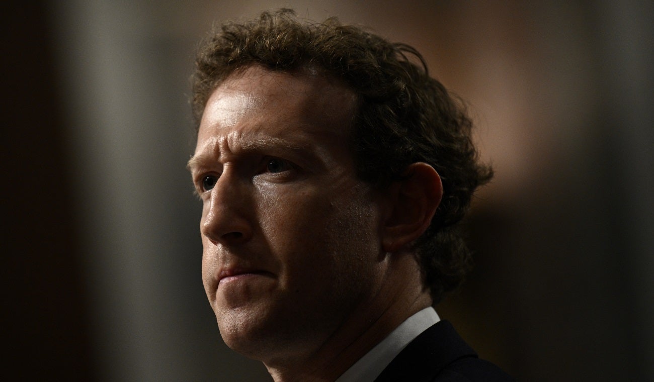 Mark Zuckerberg, CEO de Meta y propietario de Facebook, Instagram y WhatsApp