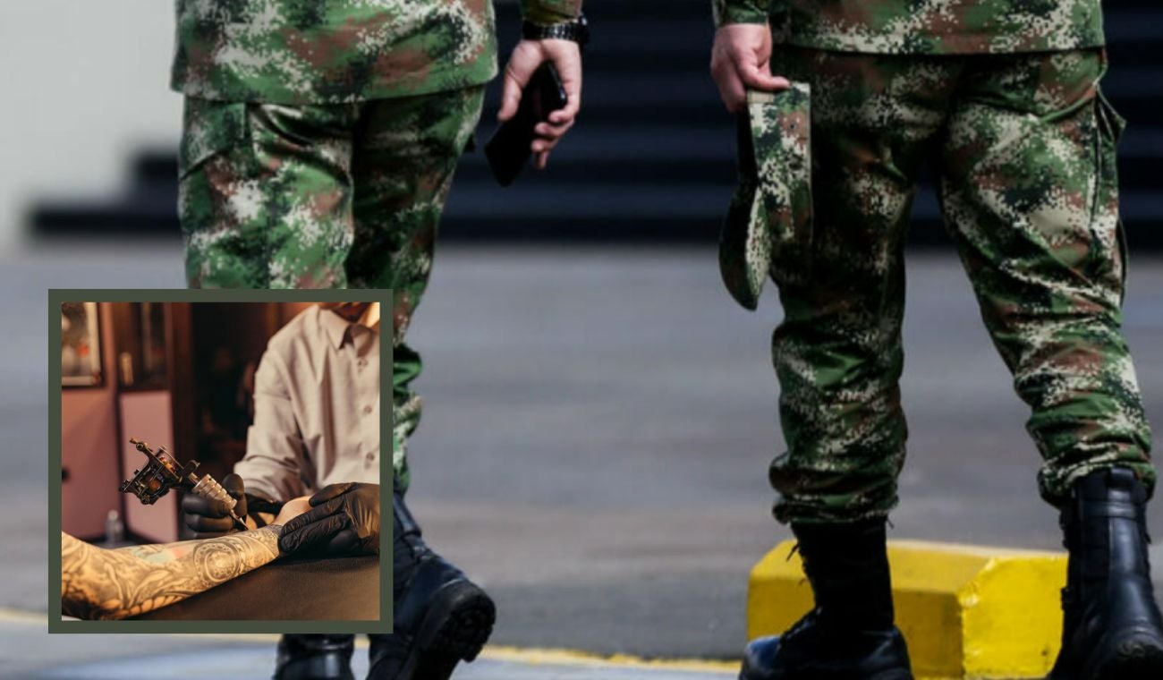 Ejercito y tatuajes