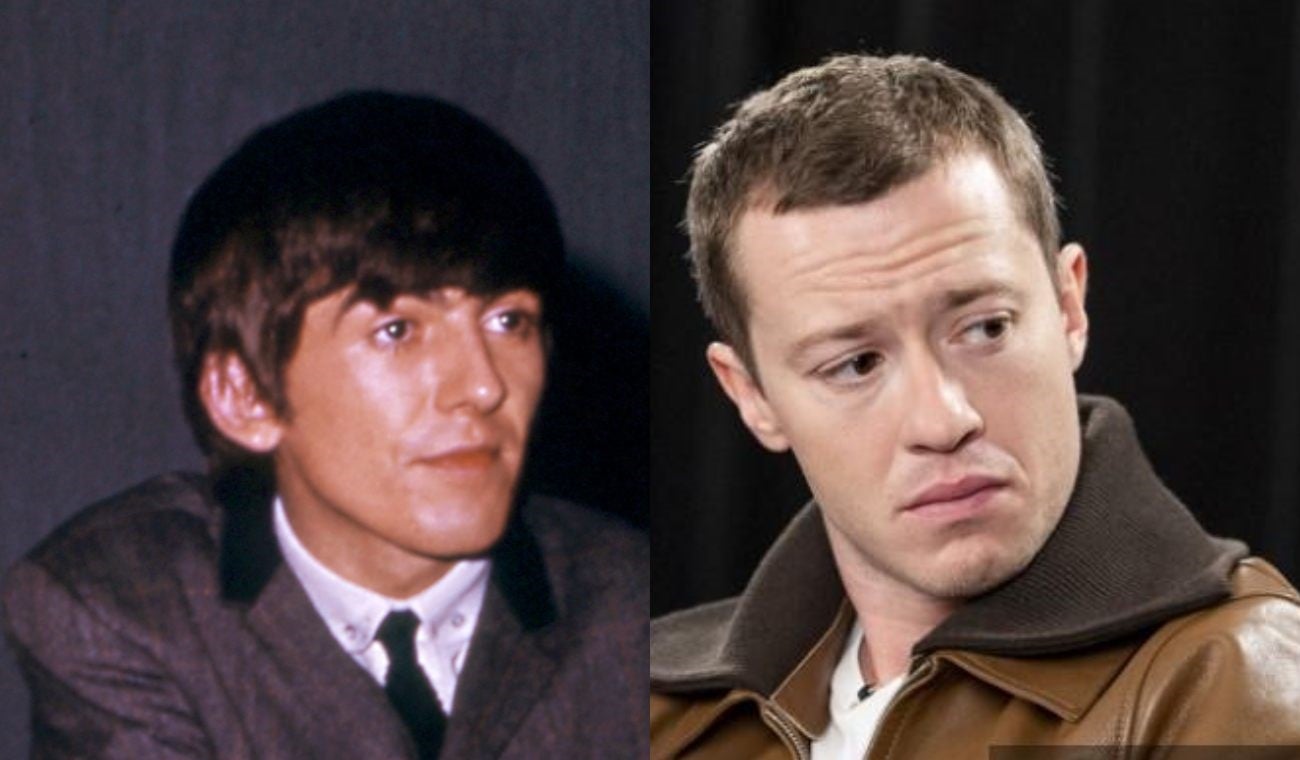 Joseph Quinn, como George Harrison en película de Los Beatles