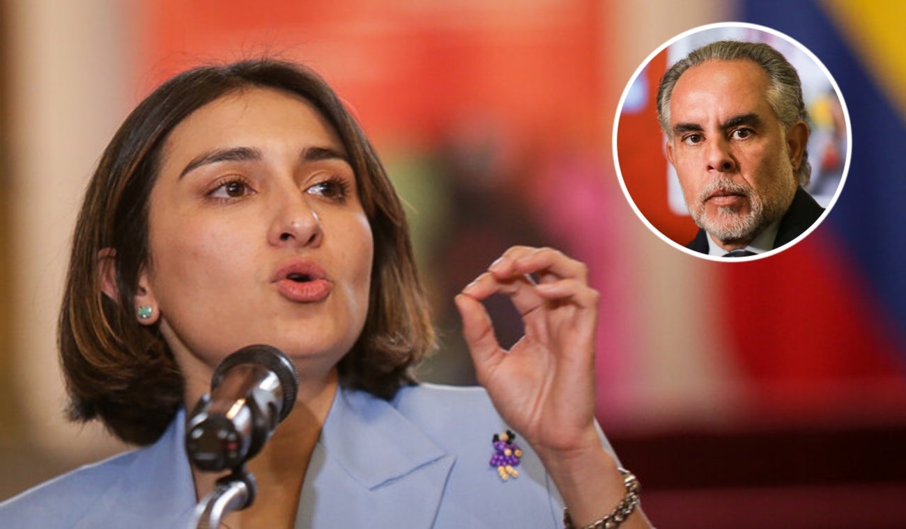 Laura Sarabia y Armando Benedetti