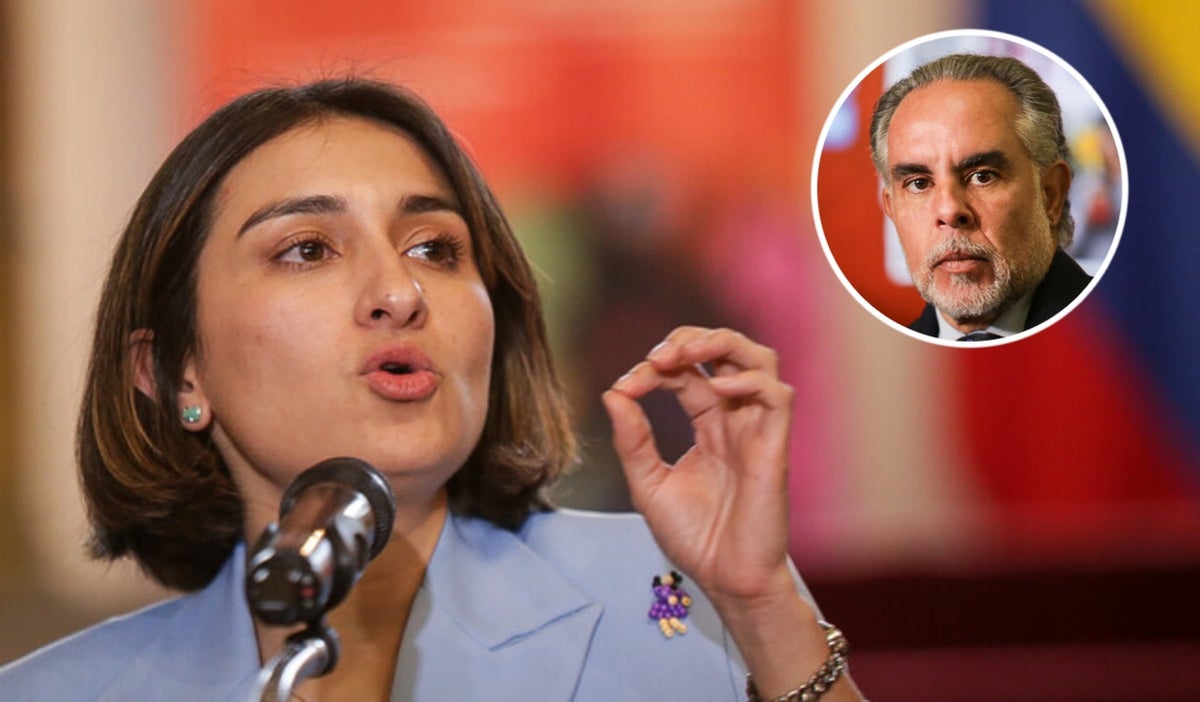 Laura Sarabia y Armando Benedetti