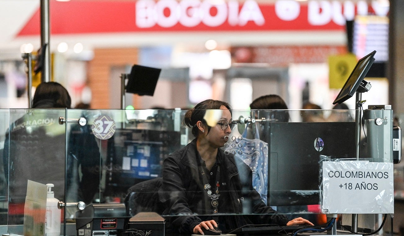 Migraciones internacionales del aeropuerto El Dorado de Bogotá