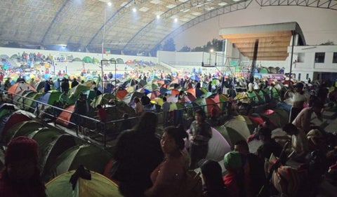 Minga Indígena Universidad Nacional