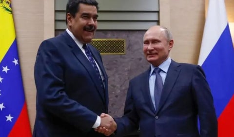 Nicolás Maduro y Vladimir Putin