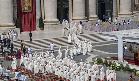 Misa de luto papa Francisco