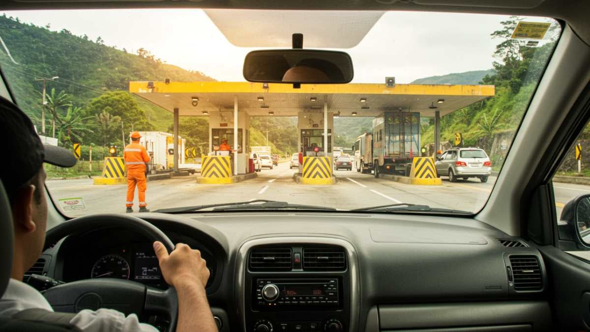 A viajeros los están estafando cuando cruzan un peaje