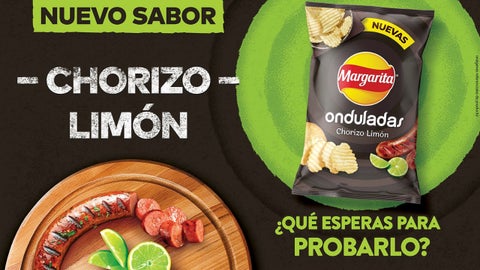 Nuevo sabor de Papas Maragarita