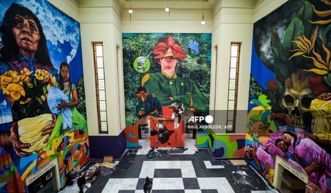 Pinturas 100 años de soledad de Gabriel García Márquez