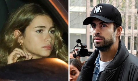 Gerard Piqué y Clara Chía