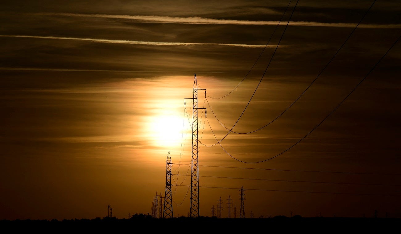 Torres de electricidad en España