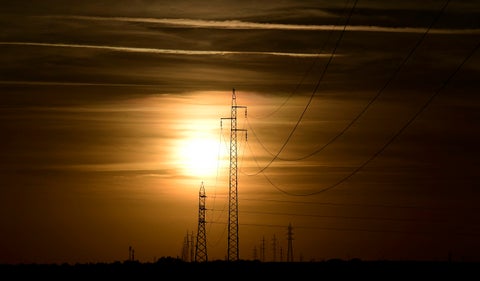 Torres de electricidad en España