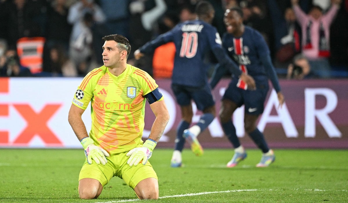 PSG venció a Aston Villa y se acerca a semis de Champions