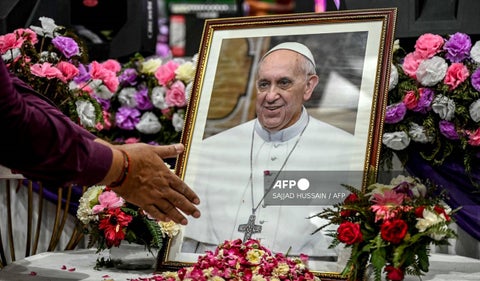 Imagen del papa Francisco