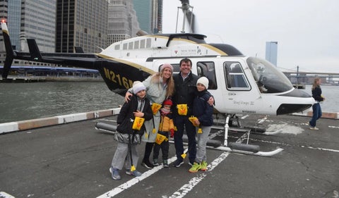 Familia que murió en helicóptero que cayó al río Hudson, en Nueva York