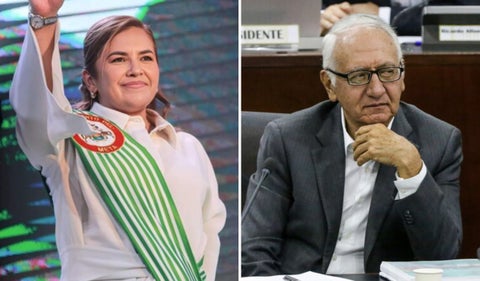 Rafaela Cortés y Guillermo Alfonso Jaramillo