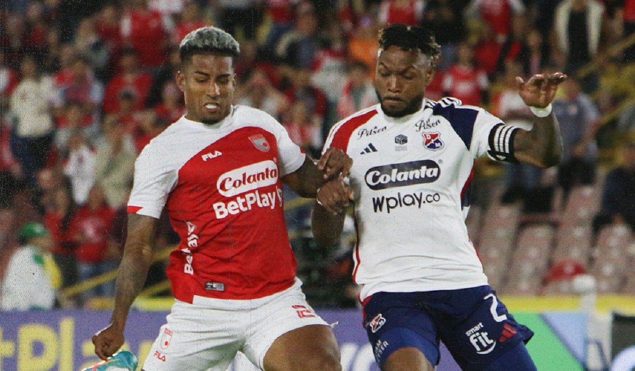 Santa Fe perdió con Medellín en El Campín de Bogotá