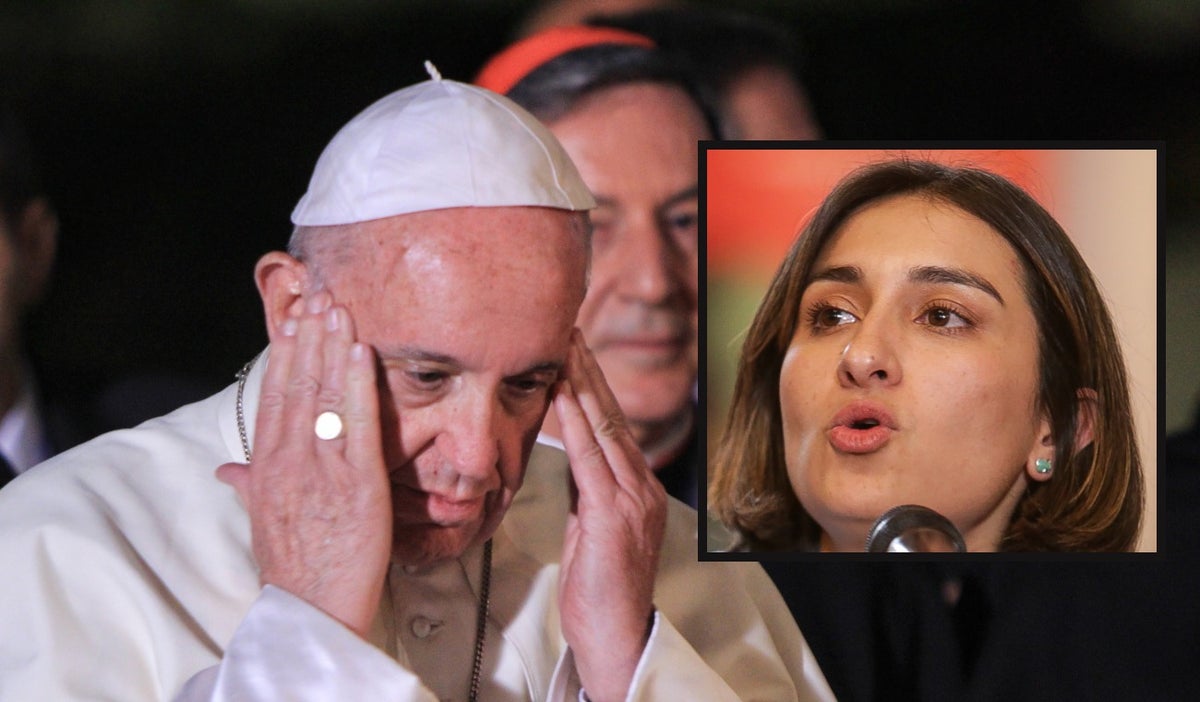 Laura Sarabia envía mensaje por la muerte del papa Francico