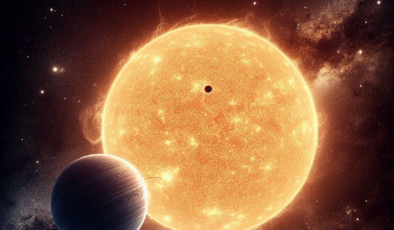 Sol con planetas cercanos