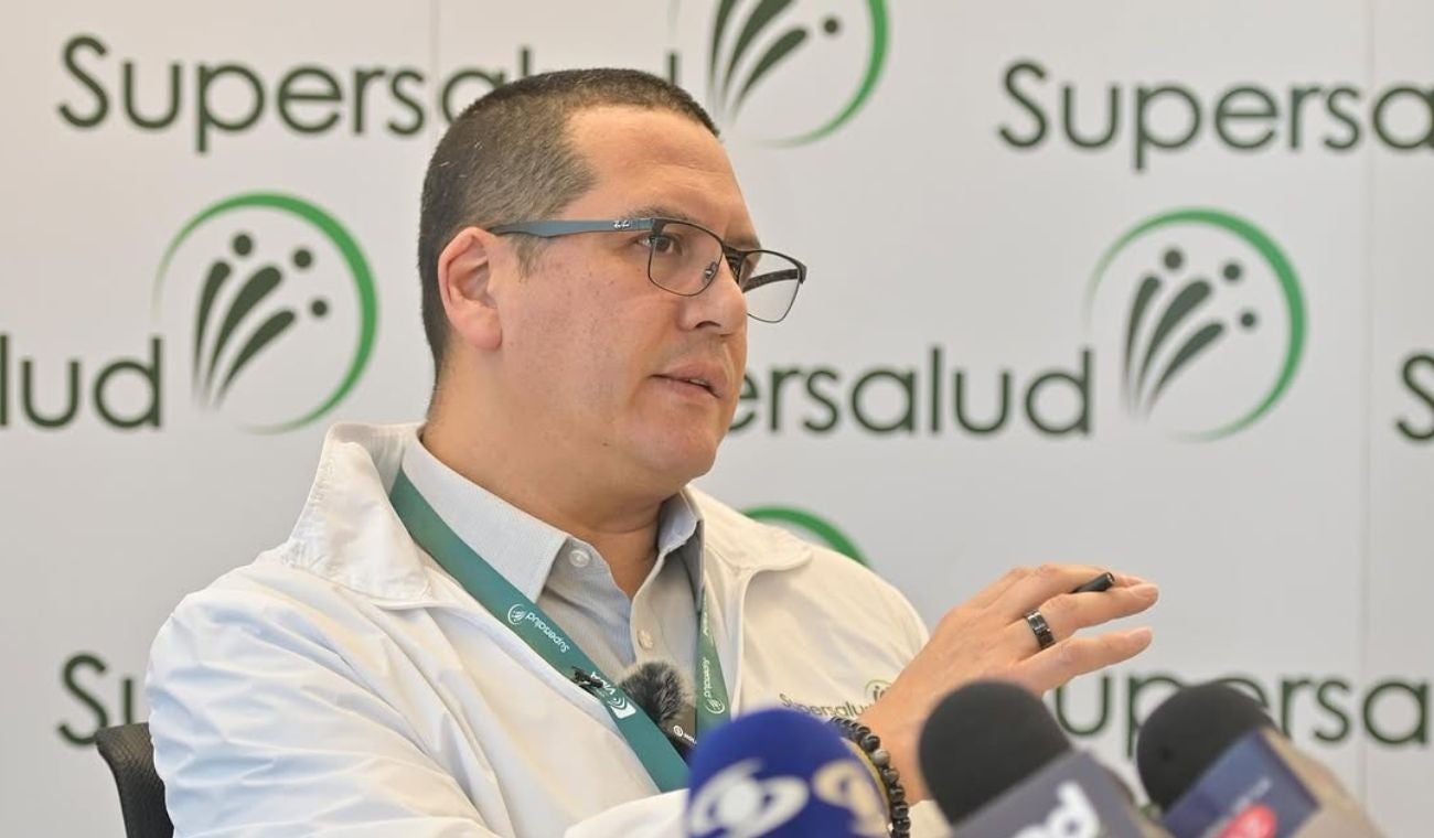 Giovanny Rubiano, superintendente de Salud