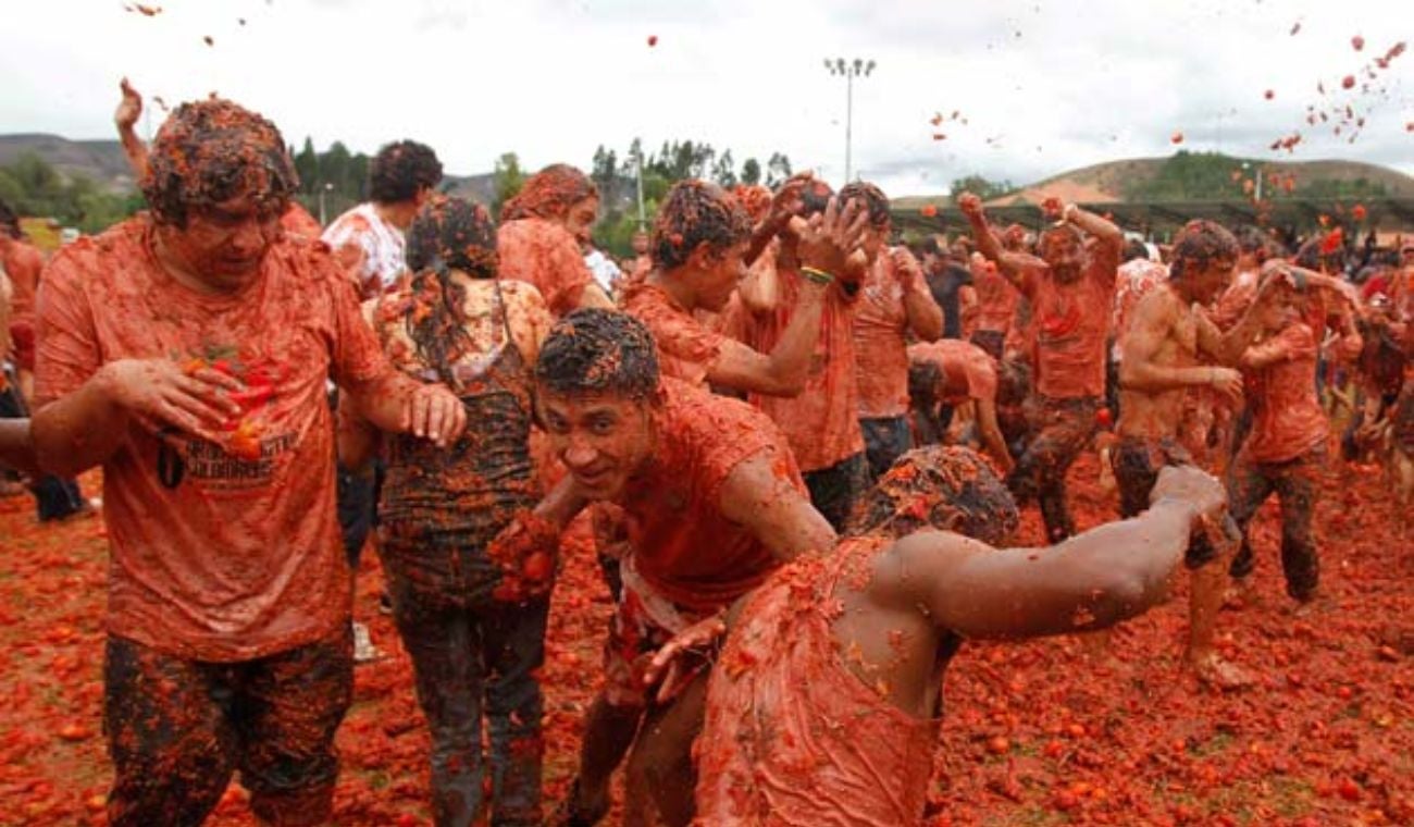 La Tomatina colombiana en 2025
