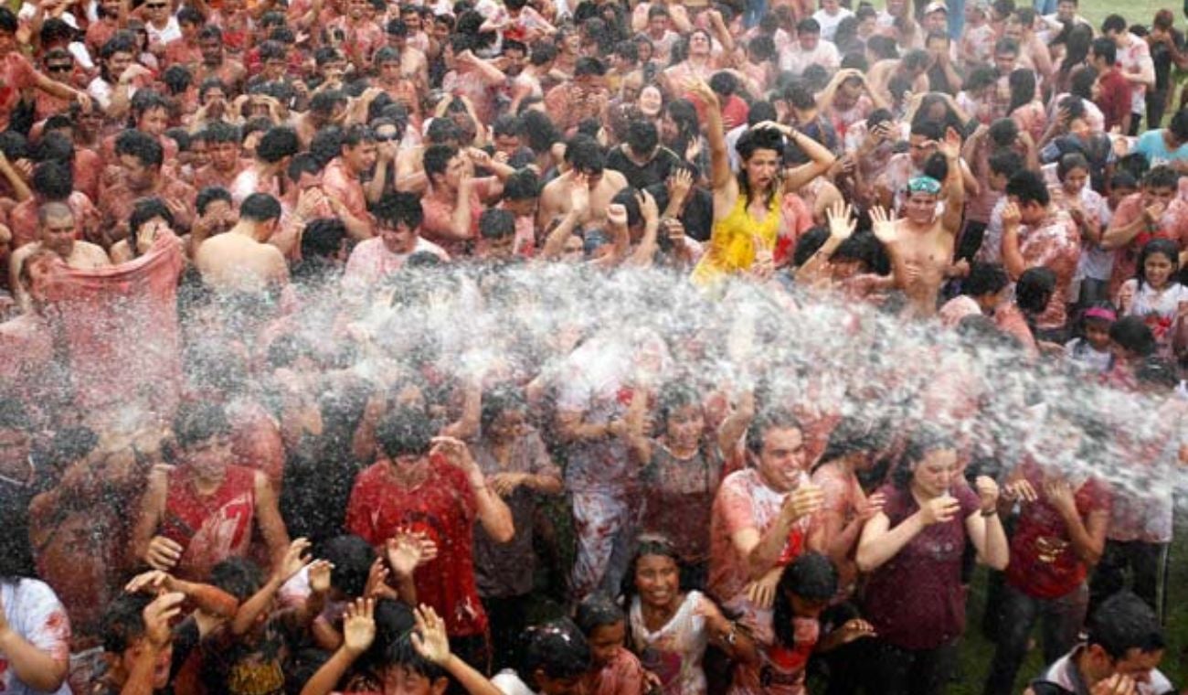 La Tomatina colombiana en 2025