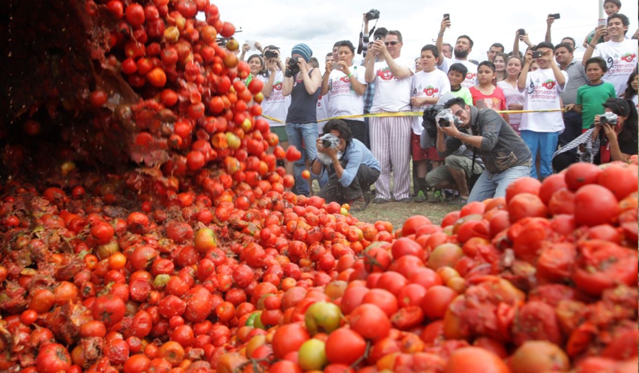 La Tomatina colombiana en 2025