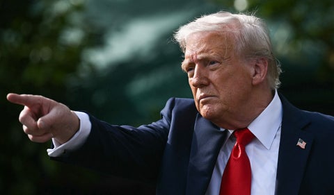 El presidente estadounidense Donald Trump