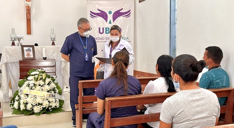 Entrega de restos de Claudia Patricia Peña